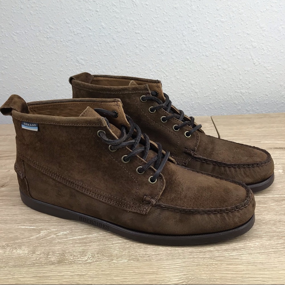 Men’s Sebago Beacon Suede Chukka Boots Sz 10.5 M